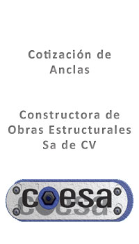 Venta de anclas para la construccion, suministro de anclas para la construccion, aclas de acero, anclas para la construccion